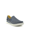 skechers navy slip on shoes