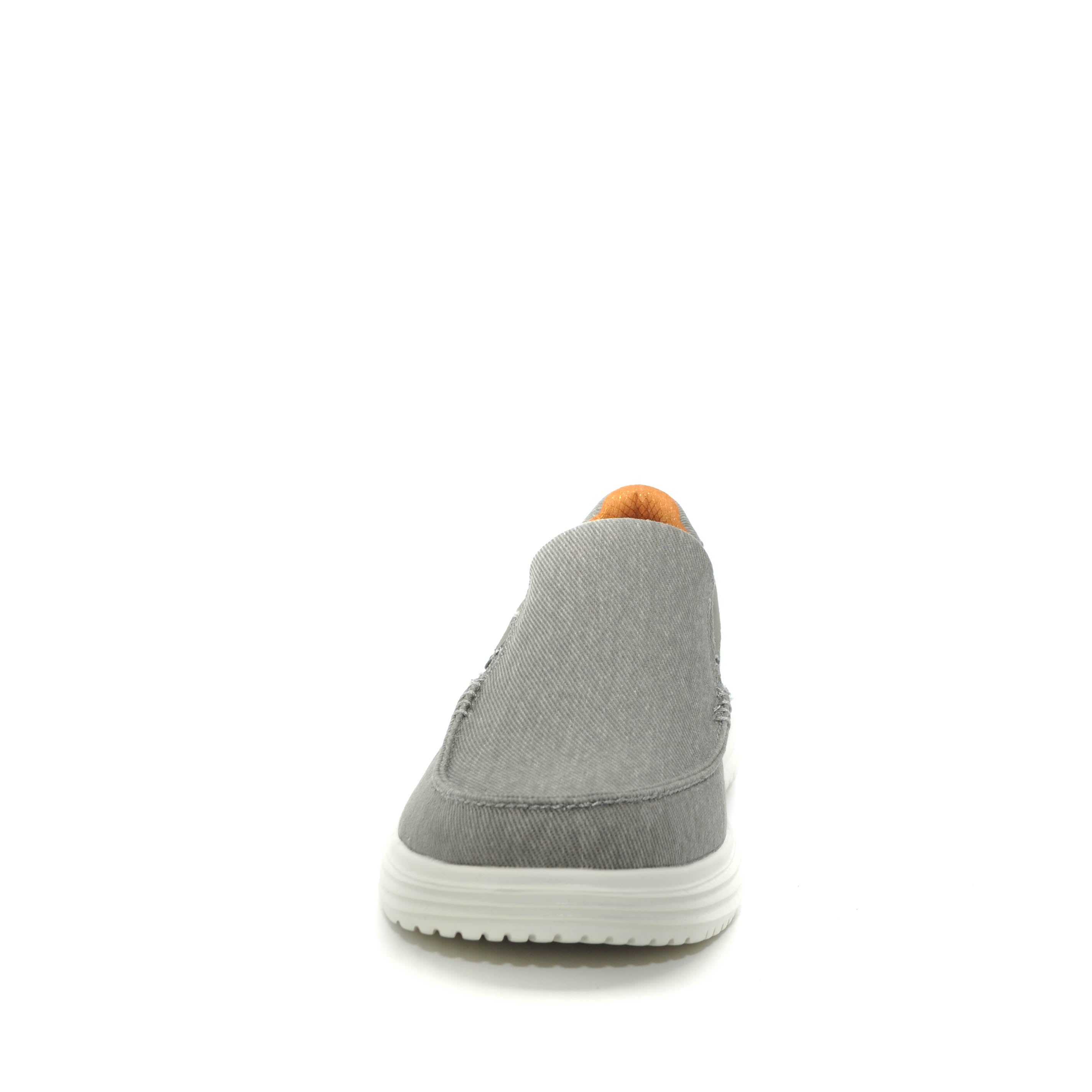 skechers grey slip on shoe