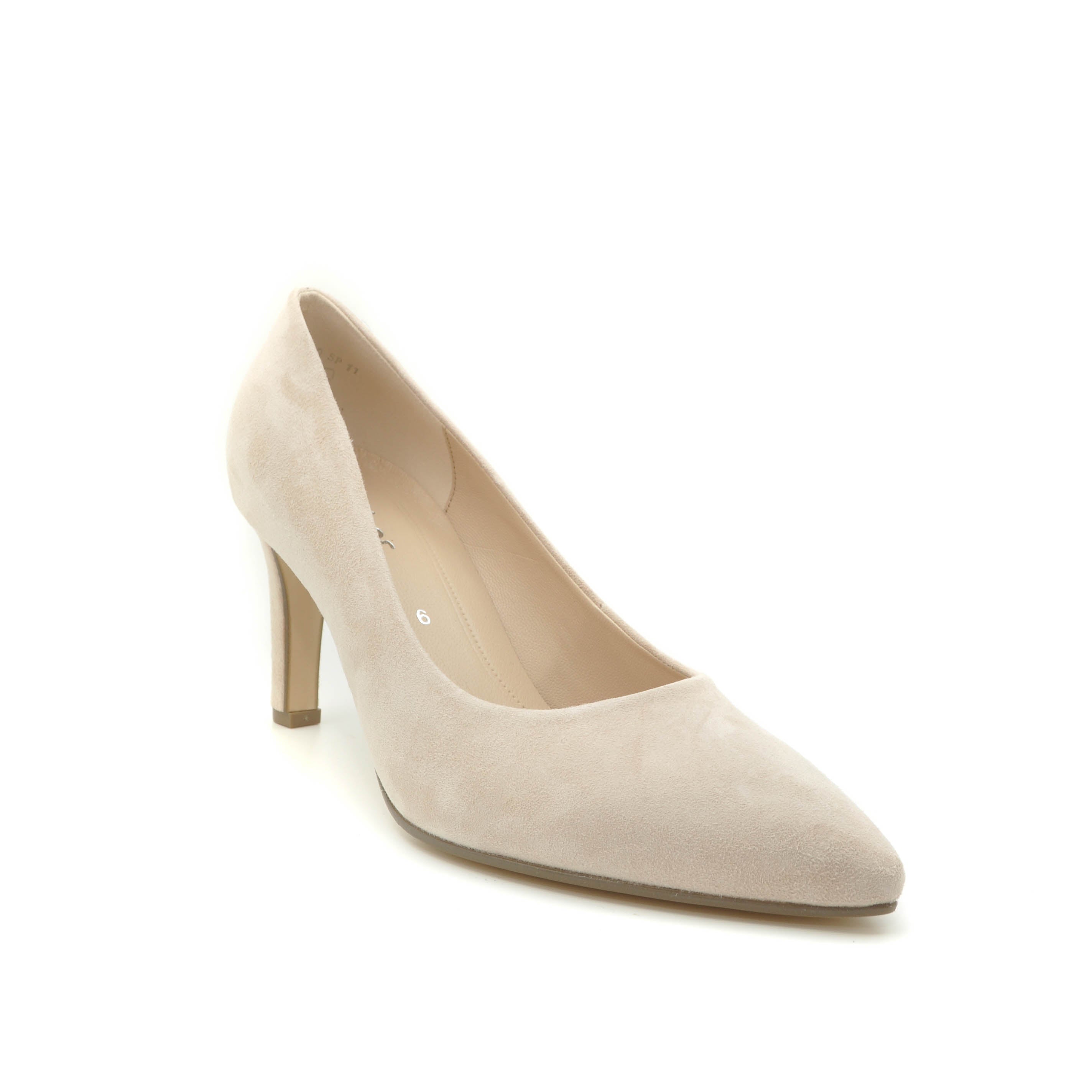gabor nude court shoes