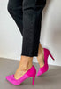 marco tozzi pink 3 inch heels