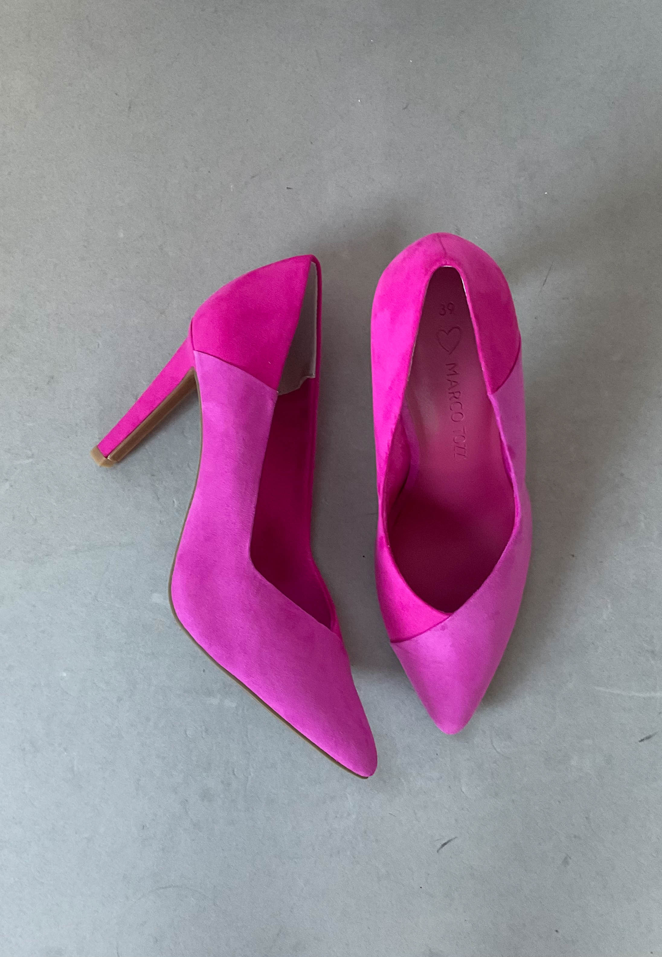 marco tozzi pink stiletto heels
