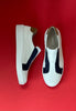 gabor white leather shoes