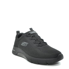 Load image into Gallery viewer, skechers black mens trainers