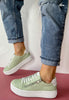marco tozzi green shoes