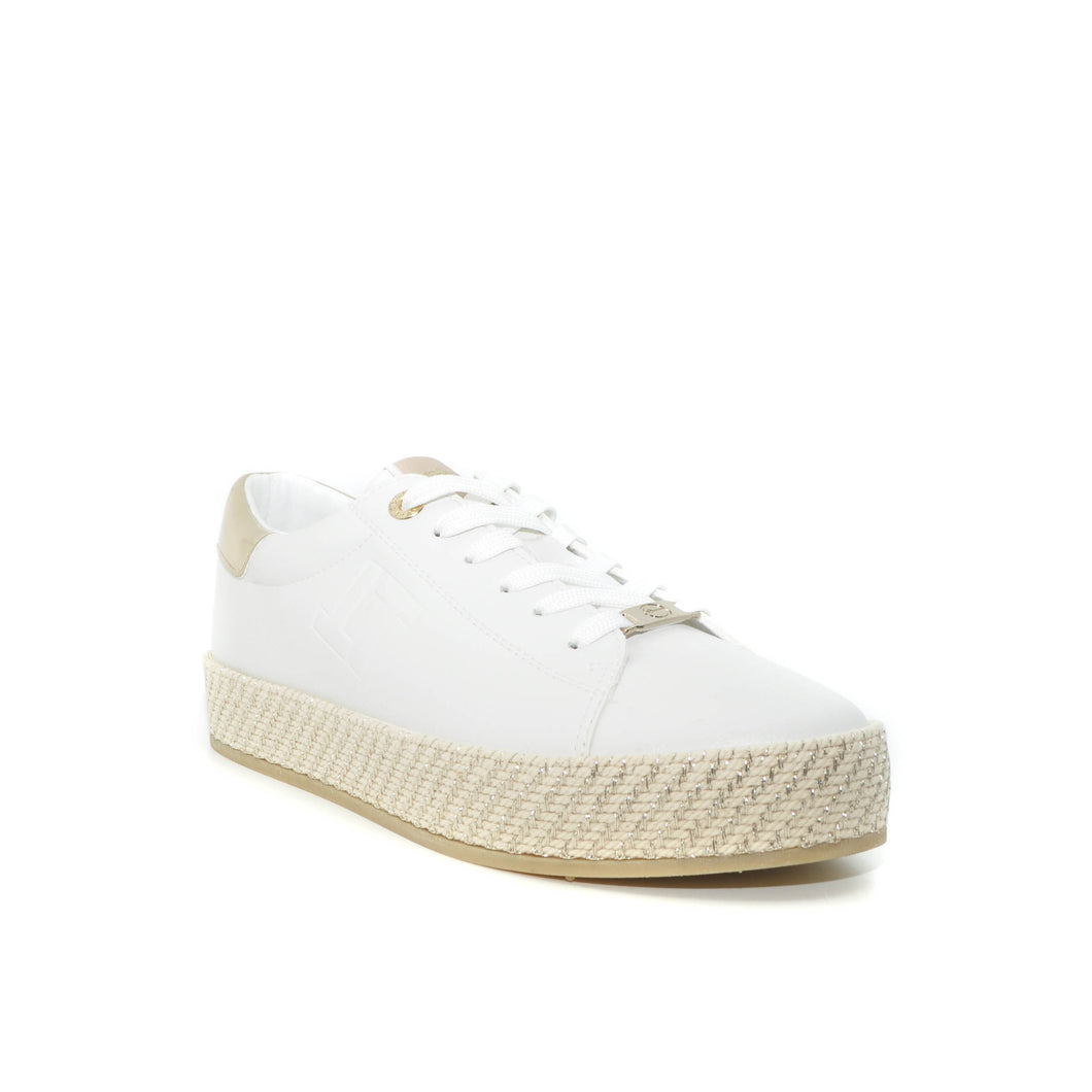 Tamaris white leather shoes