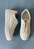 Marco Tozzi white flat shoes
