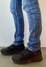 Load image into Gallery viewer, black waterproof shoes skechers