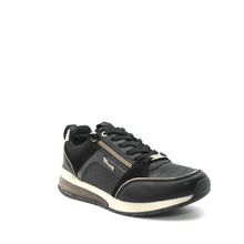 Load image into Gallery viewer, Tamaris black dressy trainers