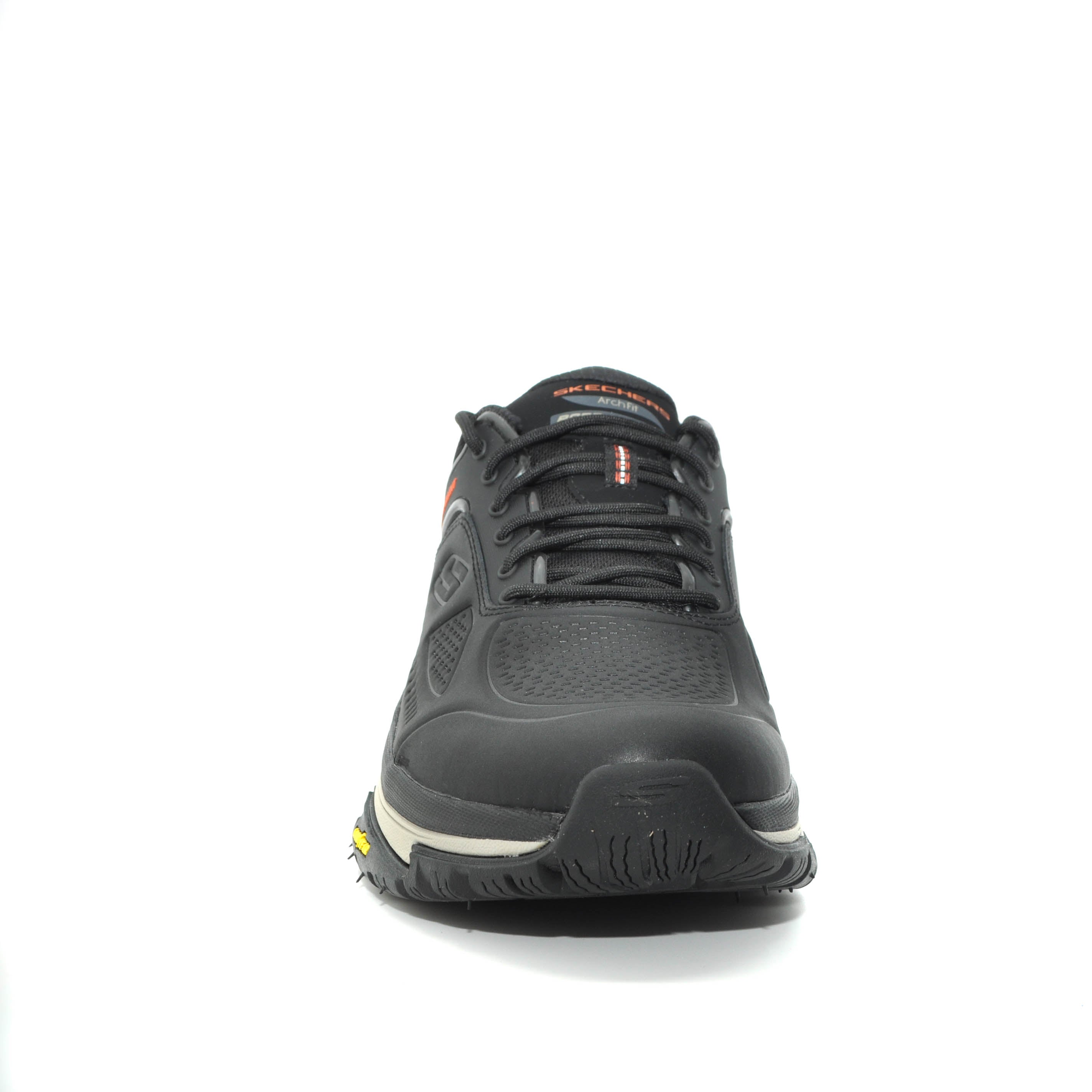 Skechers black walking shoes