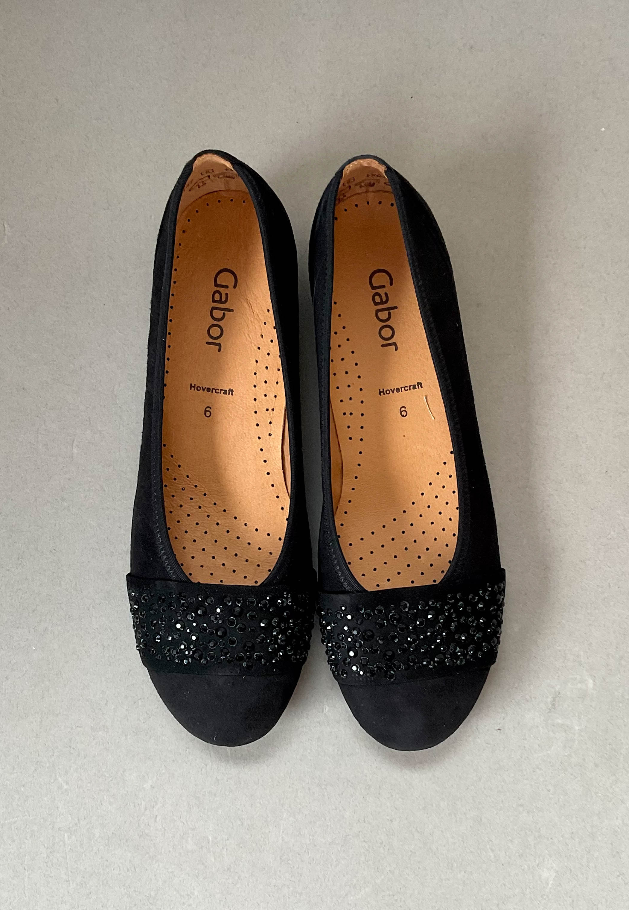 gabor black comfortable shoes
