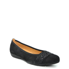 Load image into Gallery viewer, gabor black flat shoes