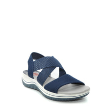 Load image into Gallery viewer, jana navy sandals