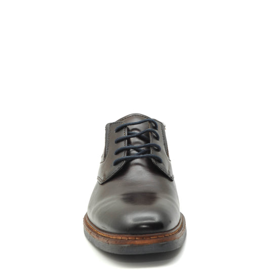 bugatti dark brown formal shoes