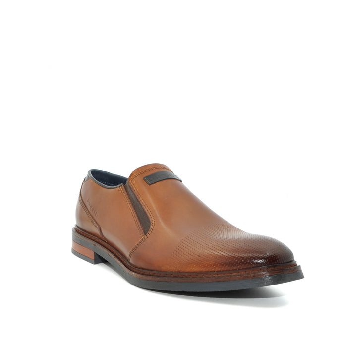 Bugatti brown slip on shoes