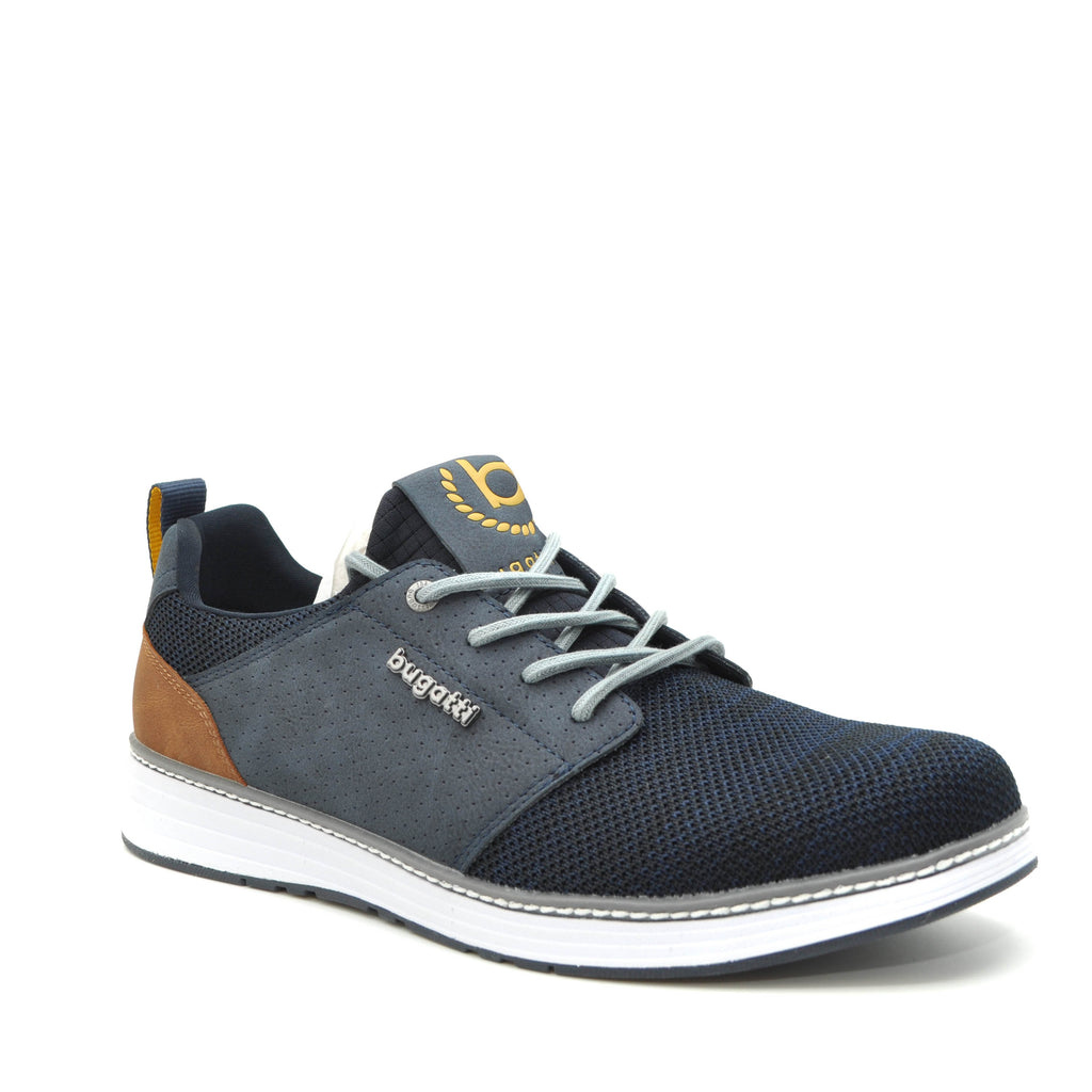bugatti navy casual shoe for men