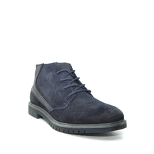 Load image into Gallery viewer, Bugatti navy mens suede boots