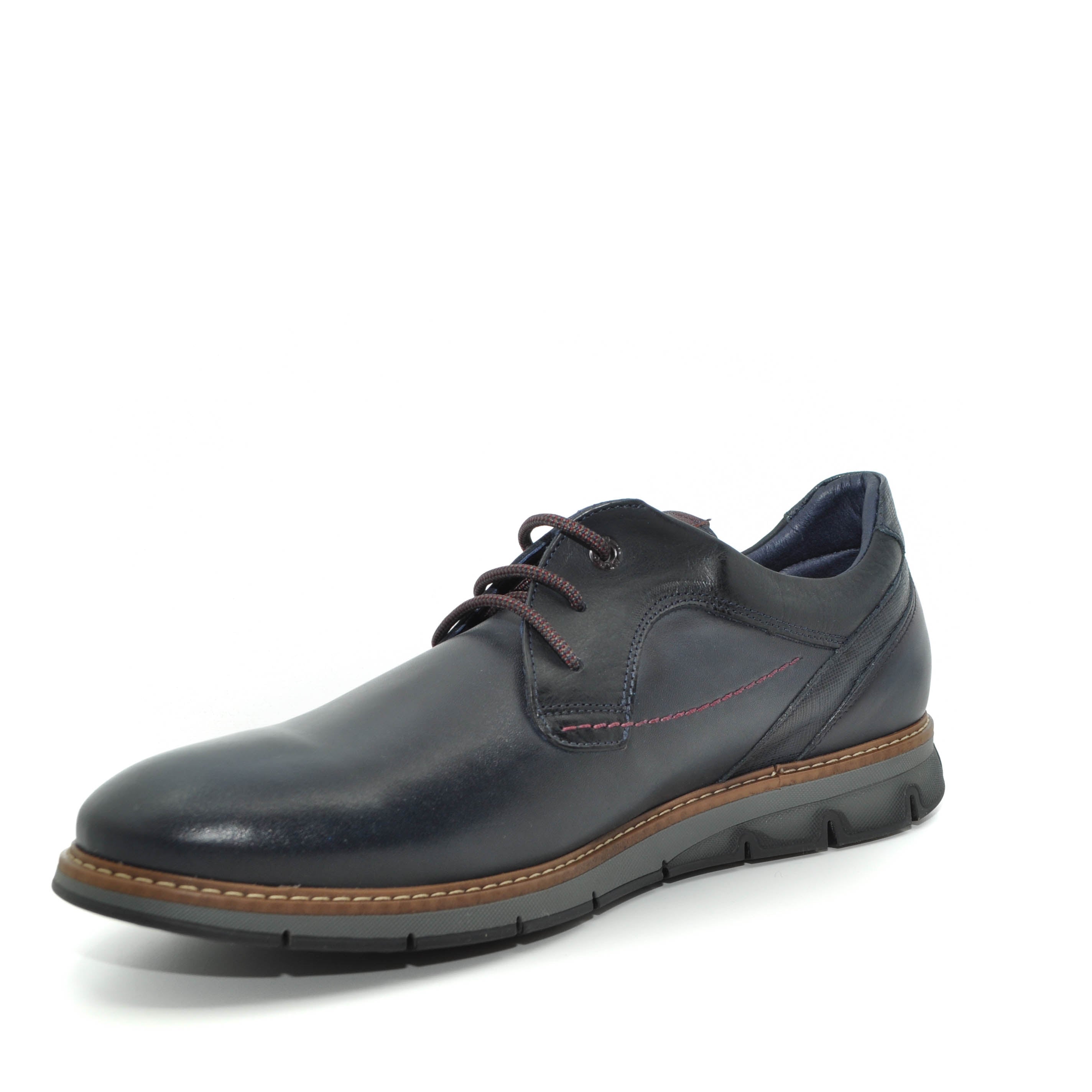 fluchos navy smart casual shoes