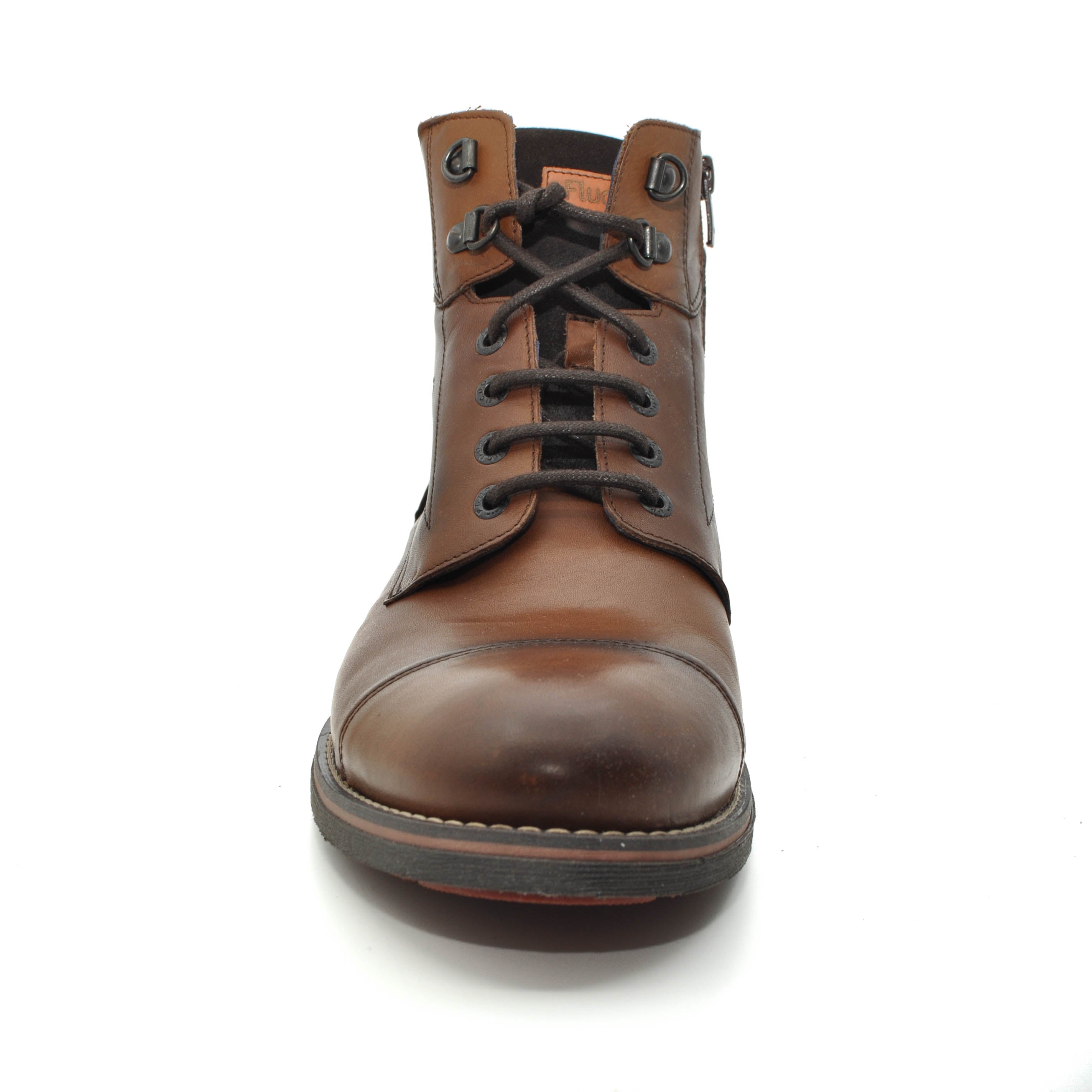 Fluchos mens brown boots