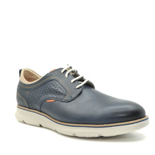 Load image into Gallery viewer, Fluchos mens navy leather shoes