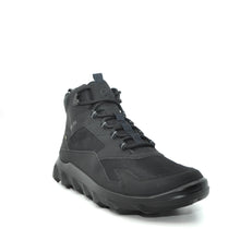 Load image into Gallery viewer, ecco black mens hiking boots