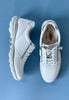white rolling soft shoes