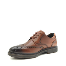 Load image into Gallery viewer, Brown mens dress shoes
