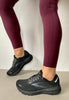 Brooks black running shoes