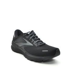 Load image into Gallery viewer, black walking shoes brooks