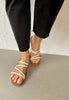marila white summer sandals
