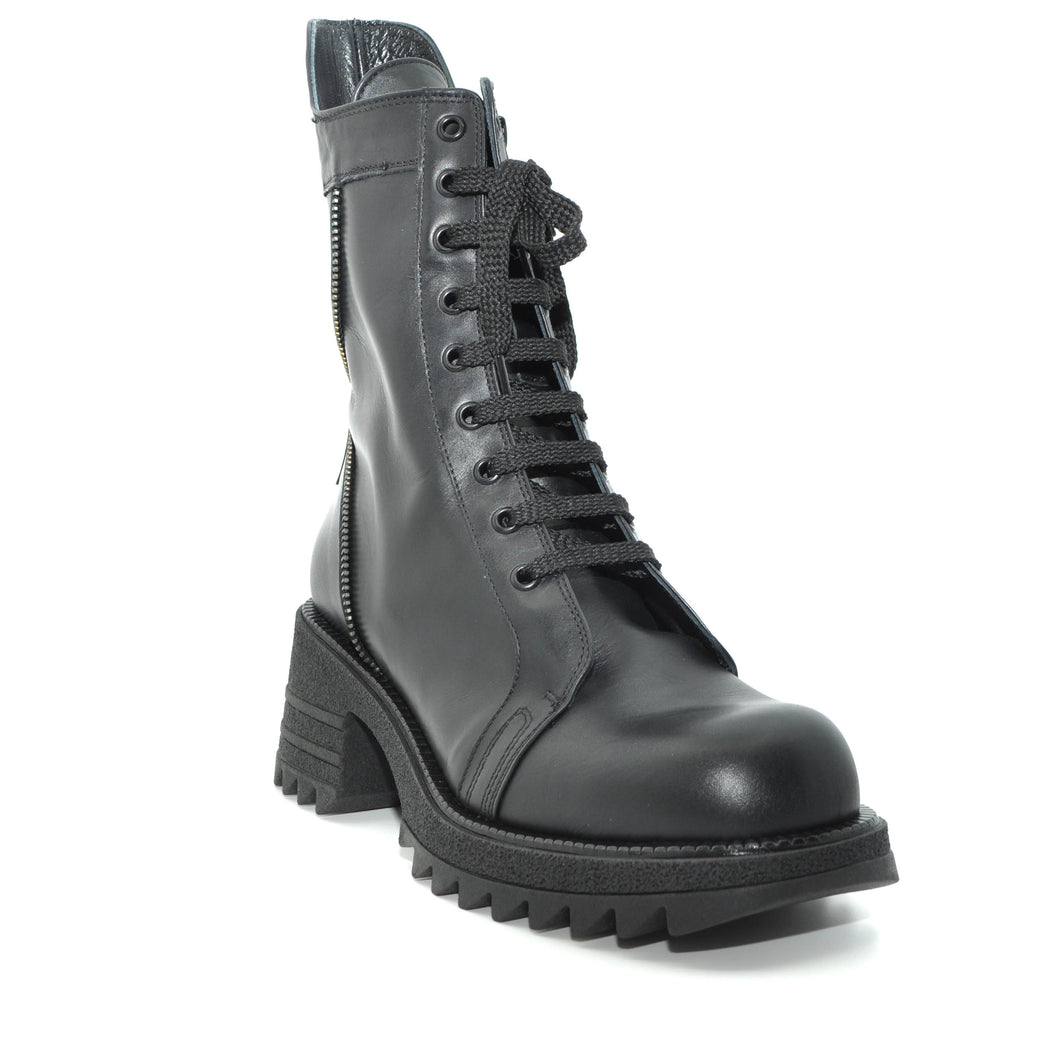Marco Moreo black biker boots