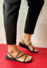 marila black strappy sandals