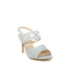 Load image into Gallery viewer, sorento silver high heel sandals