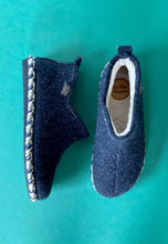 Load image into Gallery viewer, toni pons navy slippers
