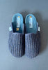 lunar navy mule slippers