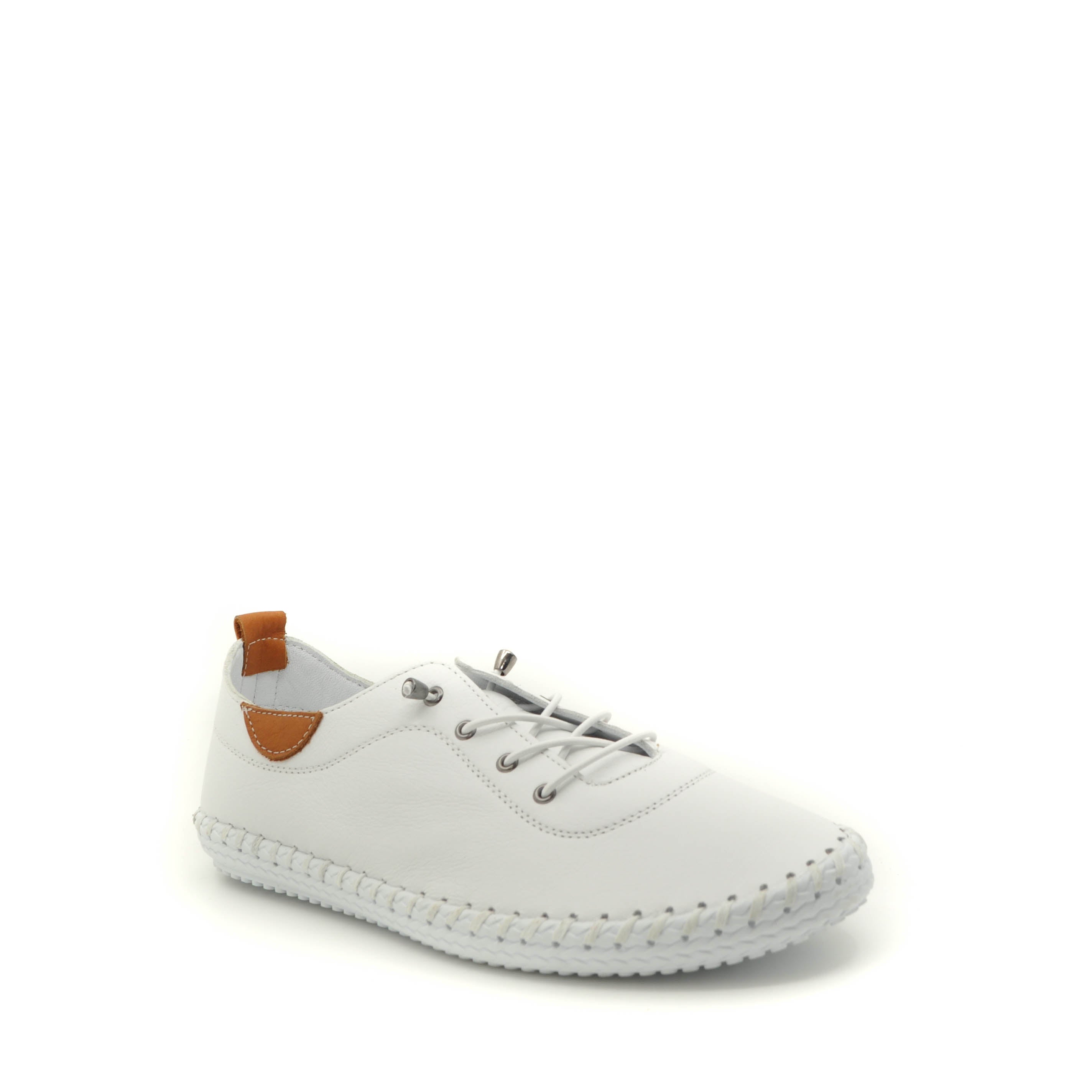 white plimsole shoes