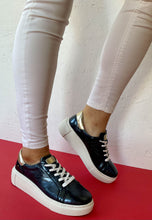 Load image into Gallery viewer, kate appleby navy fashion sneakers