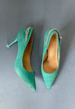 Load image into Gallery viewer, sorento green 3 inch heels