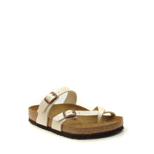 Load image into Gallery viewer, white sandals birkenstock