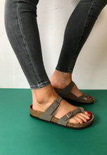 Load image into Gallery viewer, Birkenstock Mayari womens sandal in stone grey