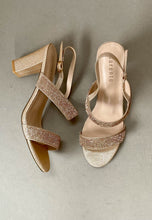 Load image into Gallery viewer, sorento gold dressy sandals
