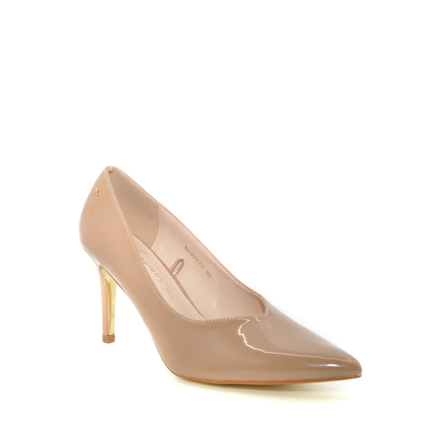 nude low heels