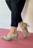 Kate appleby green patent shoes