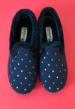 Load image into Gallery viewer, slipper navy