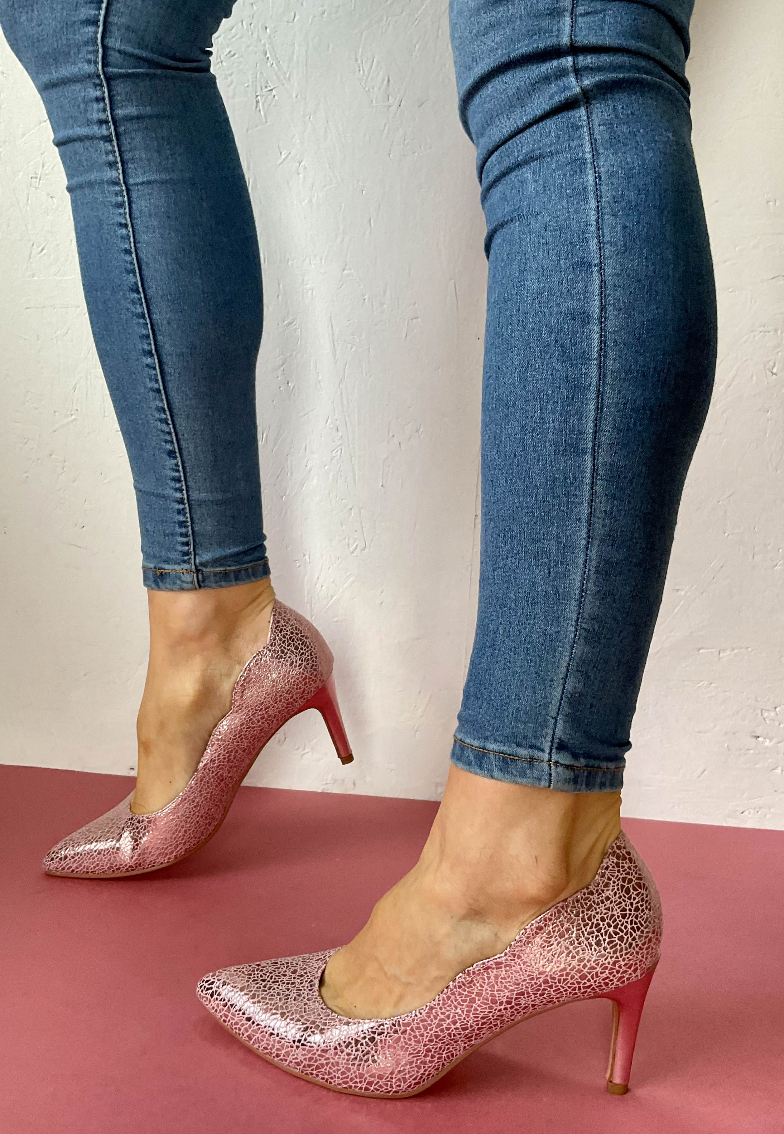 sorento pink high heels