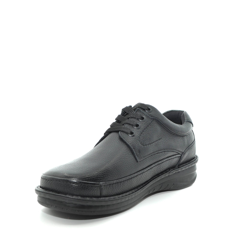 Load image into Gallery viewer, G comfort black leather shoes for men
