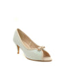 sorento silver mid heels