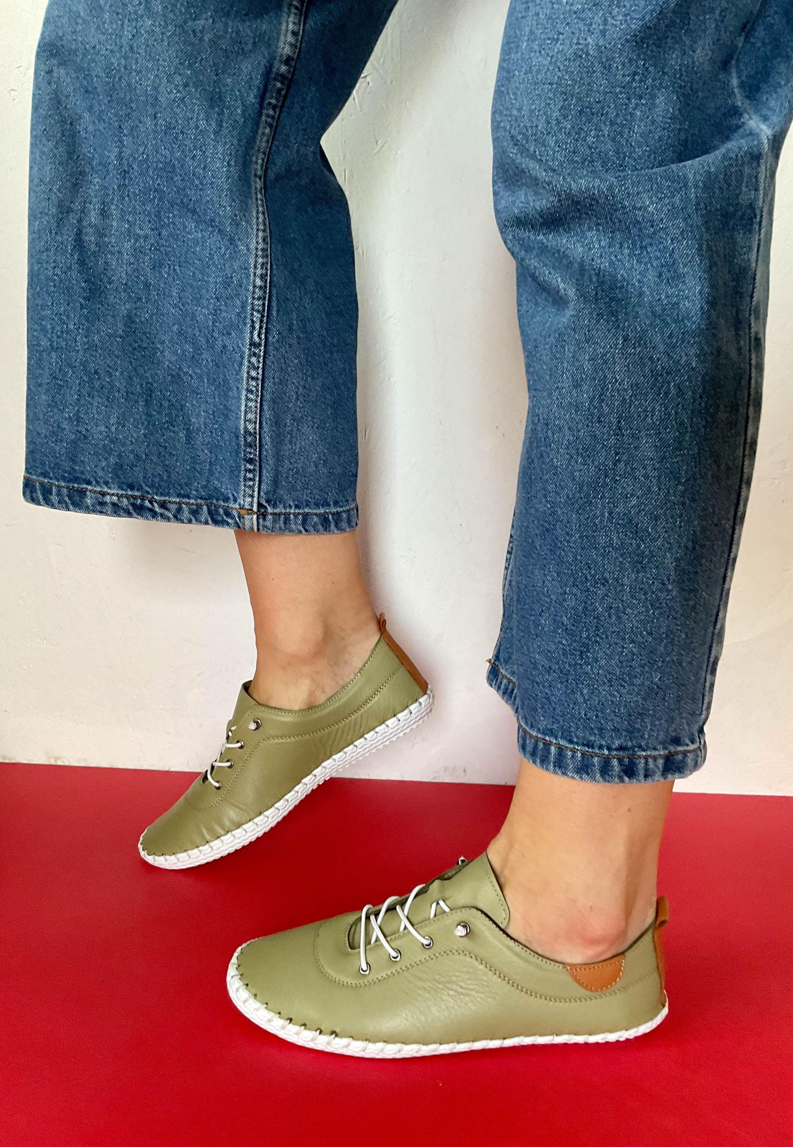 lunar green summer shoes