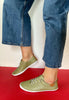 lunar green summer shoes