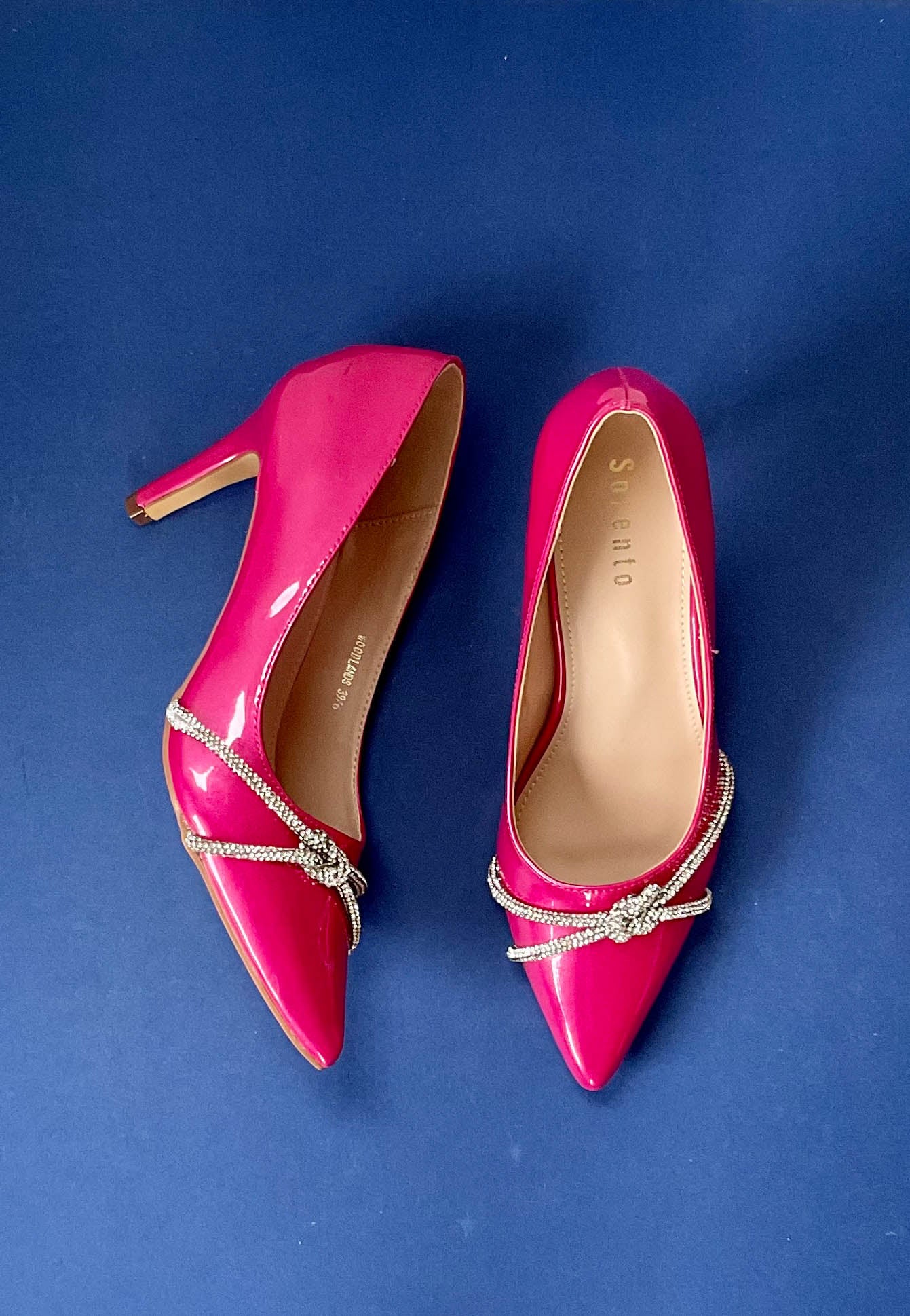 sorento pink low heels